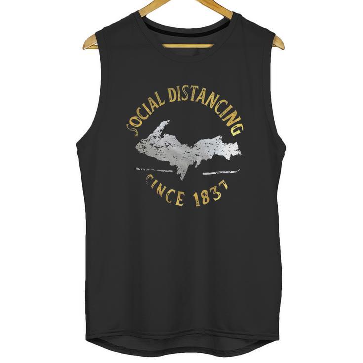 Social Distancing Since 1837 Vintage Unisex Tank Top