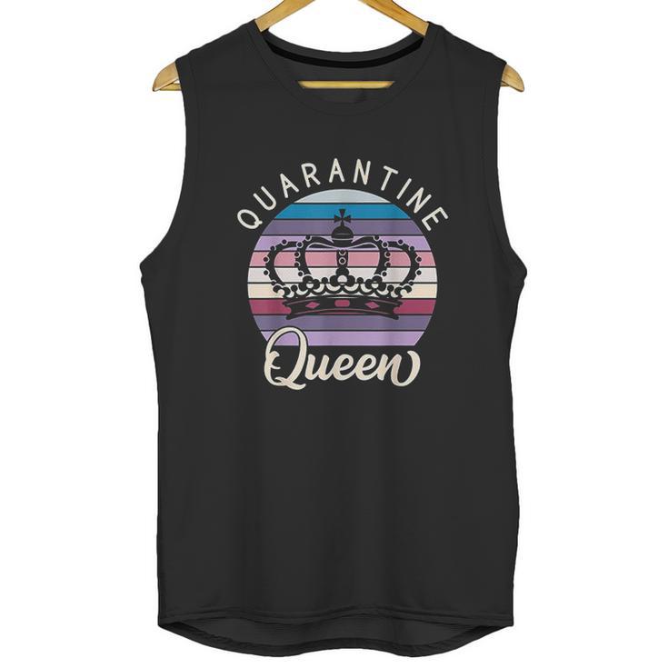 Social Distancing Quarantin Queen Unisex Tank Top