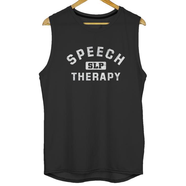 Speech Language Pathology Gifts Speech Therapy Unisex Tank Top