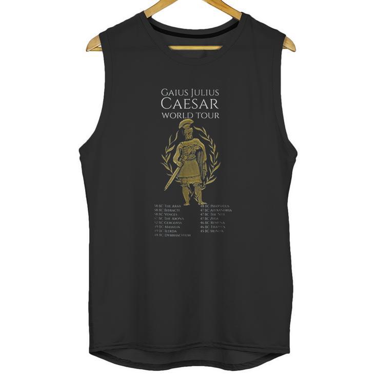 Spqr History  Gaius Julius Caesar World Tour Unisex Tank Top