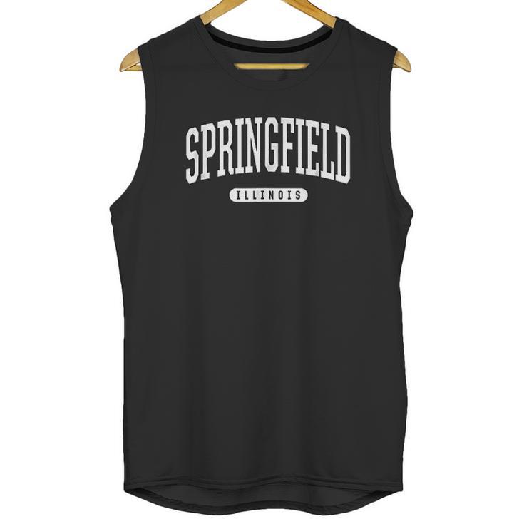 Springfield Illinois University College Sports Style Unisex Tank Top