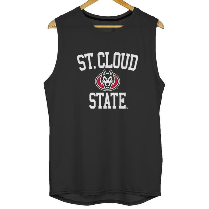 St Cloud State University Huskies Arch Unisex Tank Top