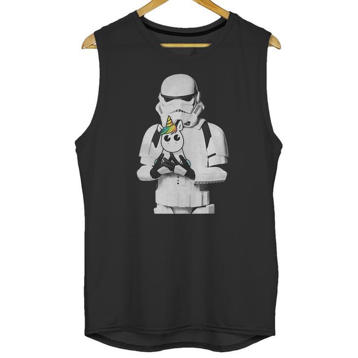 Star Wars Stormtrooper And Unicorn Shirt Unisex Tank Top