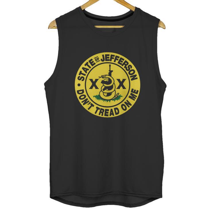 State Of Jefferson Dont Tread On Me Unisex Tank Top