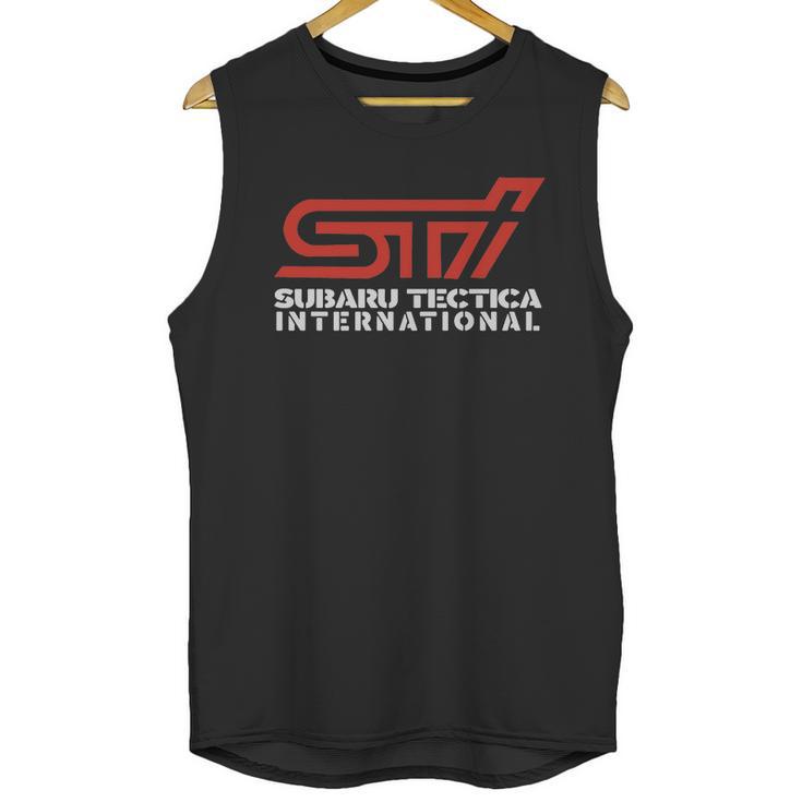 Sti Subaru Tecnica International Hoodie Unisex Tank Top