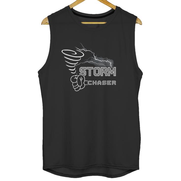 Storm Chaser Cool Electric Lightning Tornado Weather Unisex Tank Top