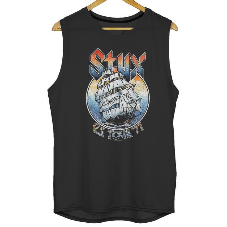 Styx 1977 Tour Black Unisex Tank Top