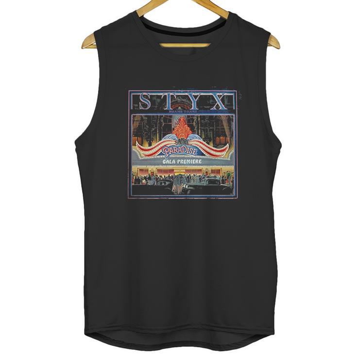 Styx Paradise Theatre Personalized Big Unisex Tank Top