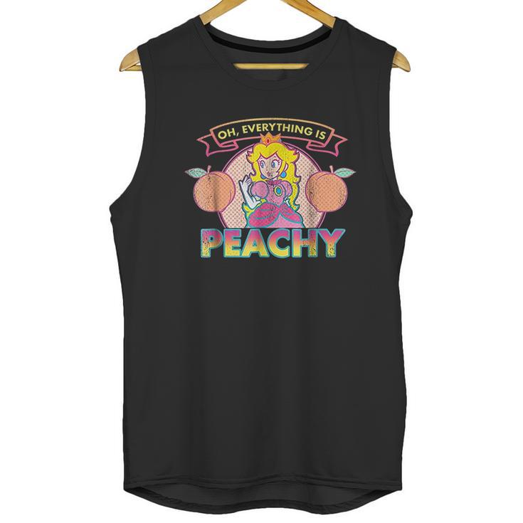 Super Mario Princess Peach Everything Peachy Unisex Tank Top