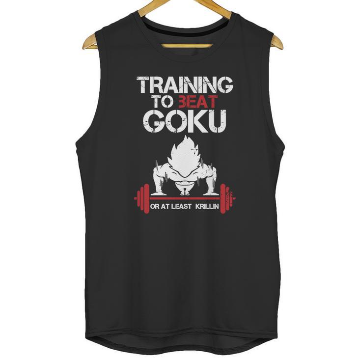 Super Saiyan Goku Training GymShirt T-Shirt Unisex Tank Top