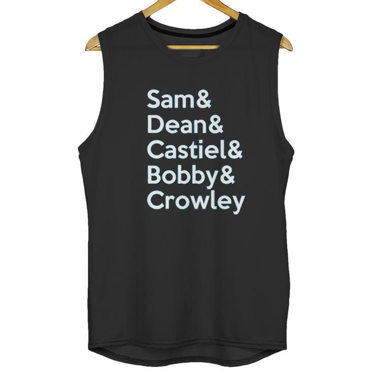 Supernatural Cast Unisex Tank Top