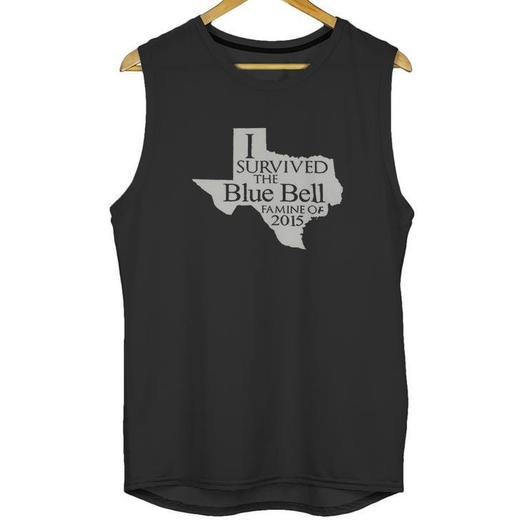 I Survived The Blue Bell Famine Of 2015 Unisex Tank Top