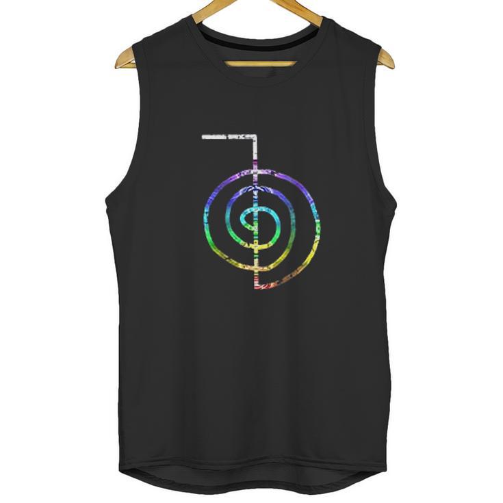 Symbol Choku Rei Gift Chakra Colors Unisex Tank Top