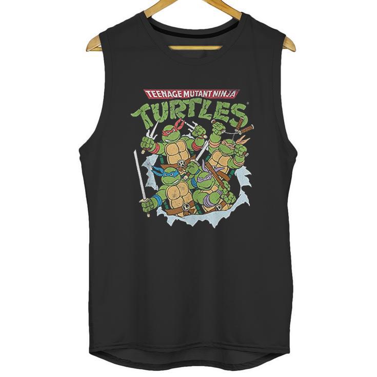 Teenage Mutant Ninja Turtles Break Through Unisex Tank Top