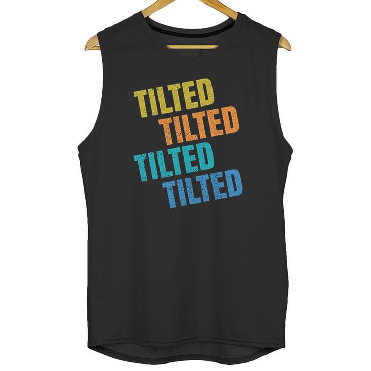 Tilted Funny Gaming Lol Unisex Tank Top