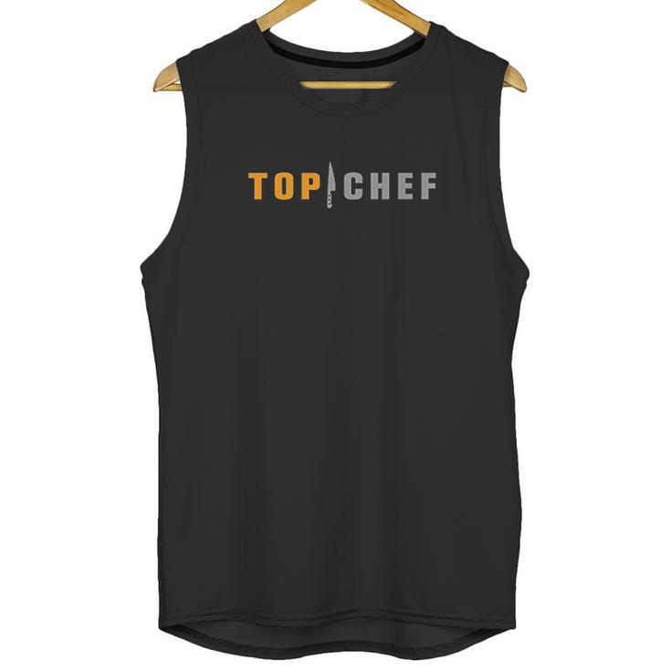 Top Chef Logo Slim Fiit Unisex Tank Top