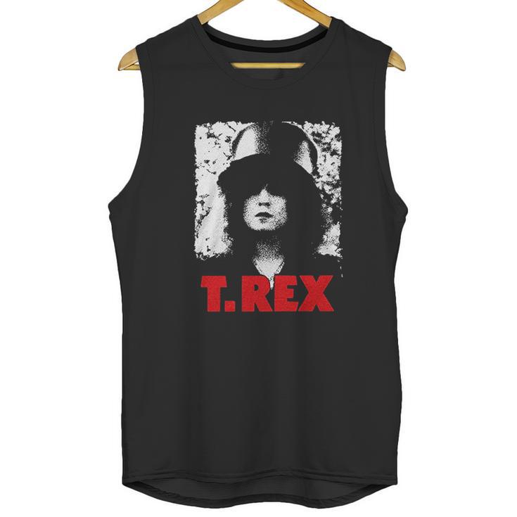 Trex Marc Bolan Pixellated Photo Unisex Tank Top