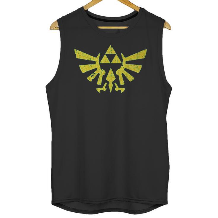 Triforce Vintage Ringer Unisex Tank Top