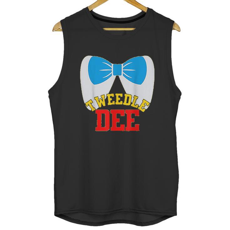 Tweedle Dee Dum Funny Matching Halloween Costume For Couples Unisex Tank Top