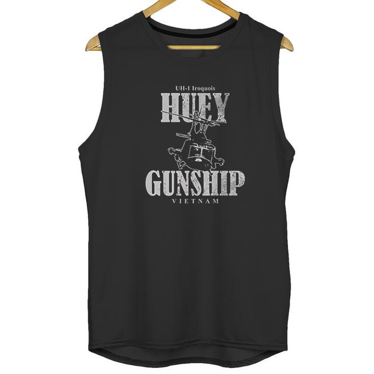 Uh1 Huey Gunship Vietnam Unisex Tank Top