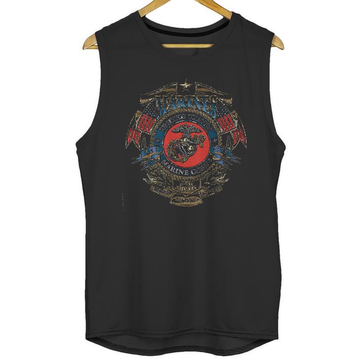 Usmc Badge Of Honor Unisex Tank Top