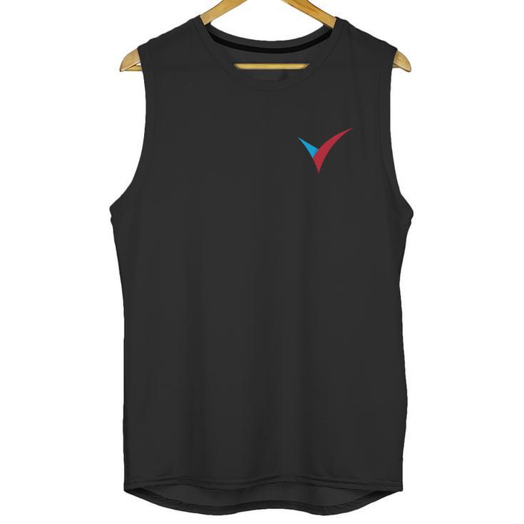 V Logo Unisex Tank Top