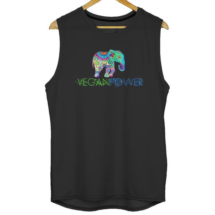 Vegan Power Vegan Vegan Activism Vegan Unisex Tank Top