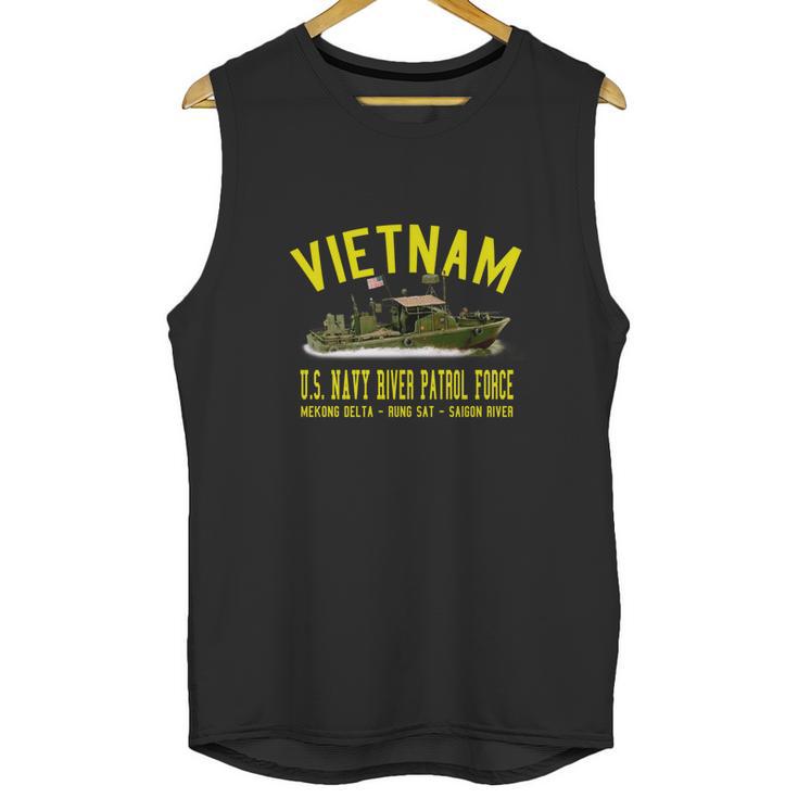 Vietnam Us Navy River Patrol Force Unisex Tank Top