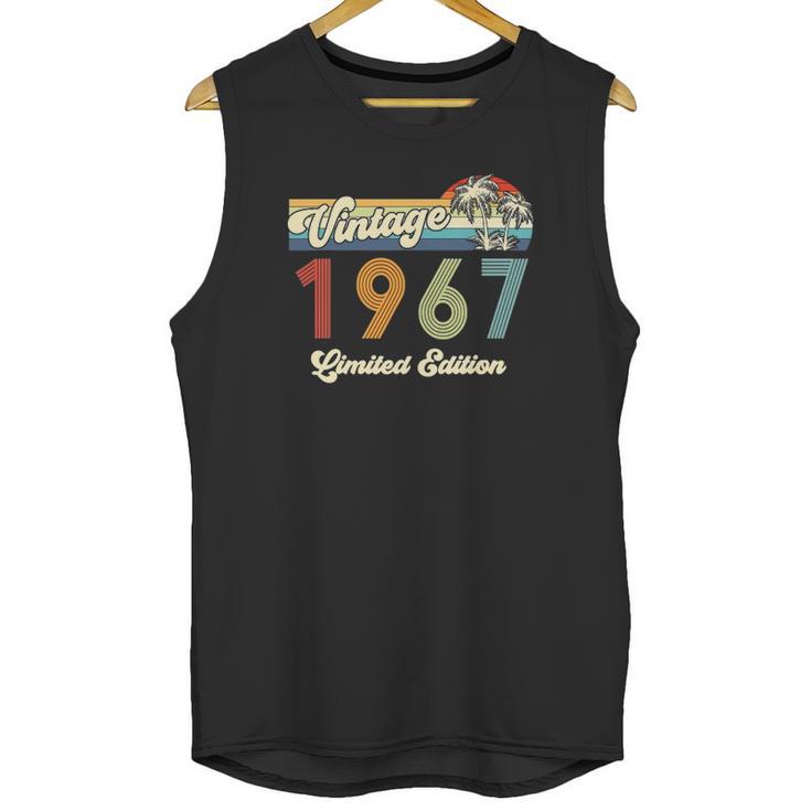 Vintage 1967 55Th Birthday Limited Edition 55 Years Old Unisex Tank Top