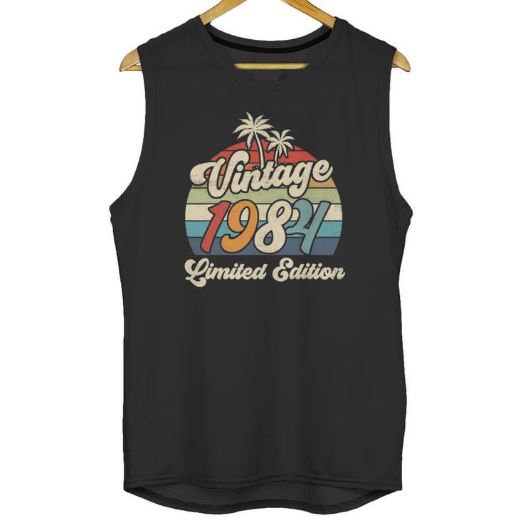 Vintage 1984 38Th Birthday  Limited Edition 38 Years Old Unisex Tank Top