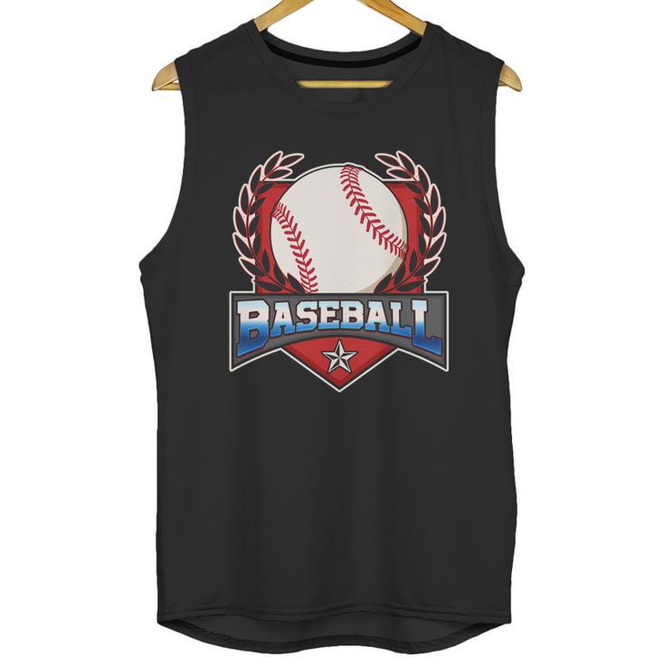 Vintage Baseball Fan Logo Unisex Tank Top