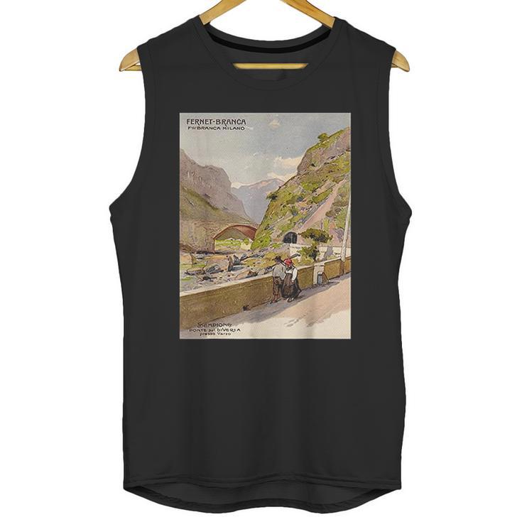 Vintage Poster Fernet-Branca Unisex Tank Top