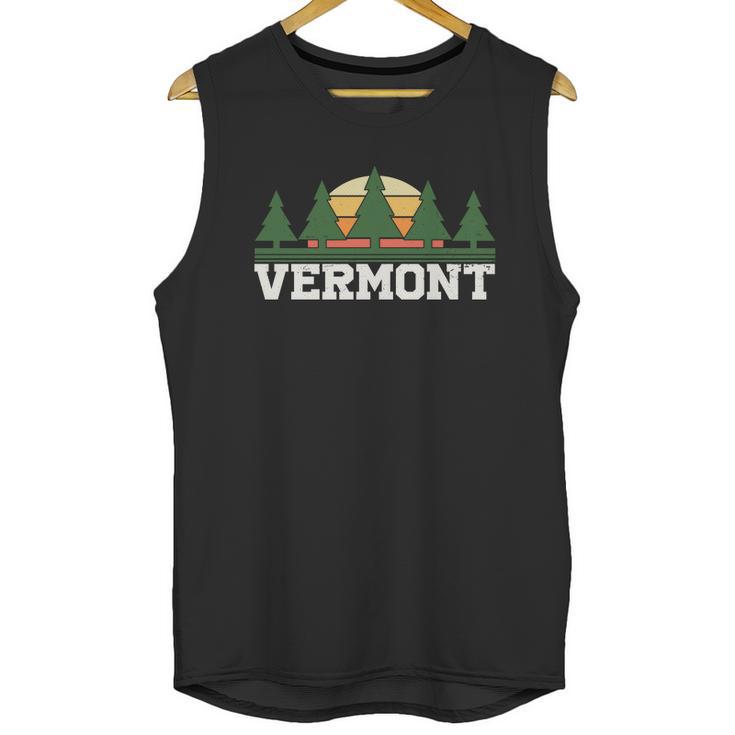 Vintage Vermont Retro Logo Unisex Tank Top