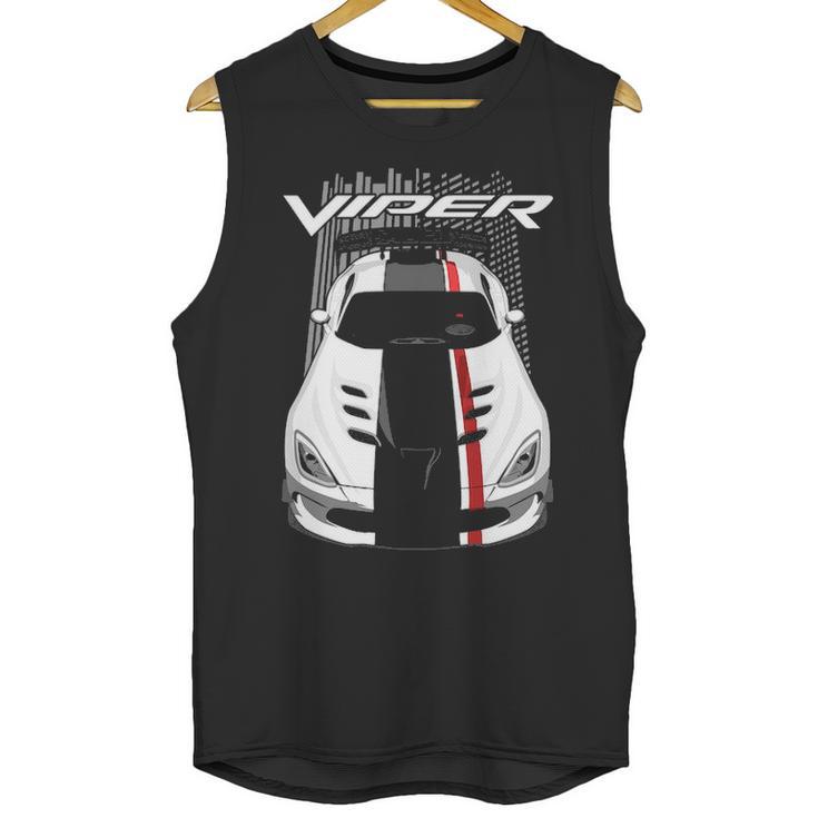 Viper Acr 5Th Generation White And Black Unisex Tank Top