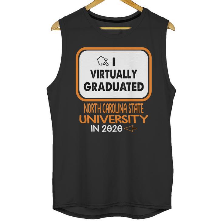 I Virtually Graduated North Carolina State University In 2020 Unisex Tank Top