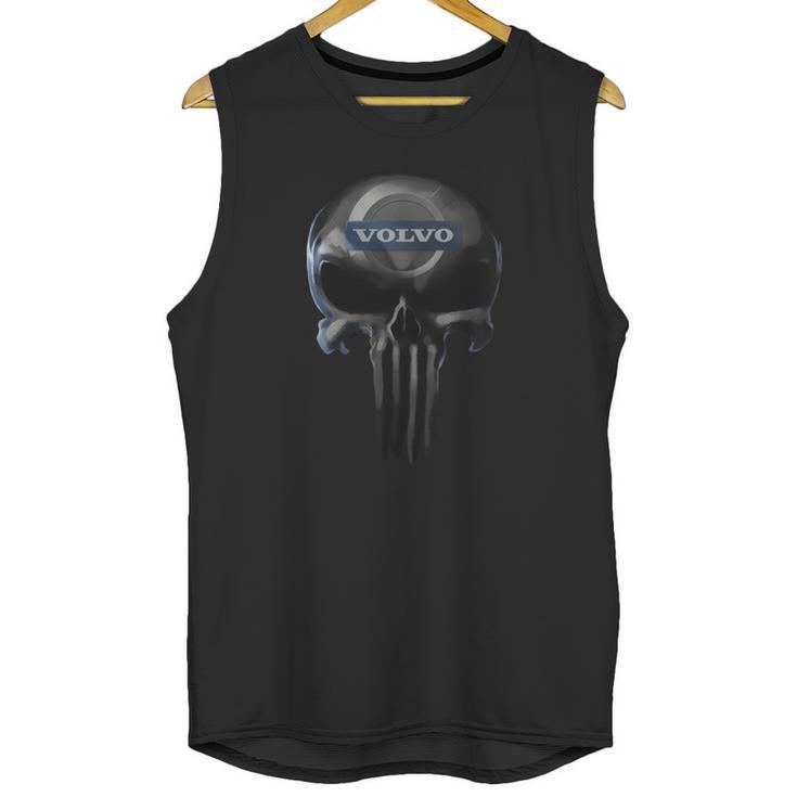 Volvo Skull V1 T-Shirt Volvo Skull V1 Hoodies Unisex Tank Top