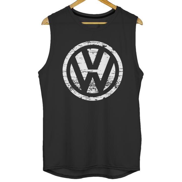 Vw Volkswagen Logo Vw Volkswagen Veedub Vw Tshirt Golf Kombi Vw Logo Volkswagen Logo Unisex Tank Top