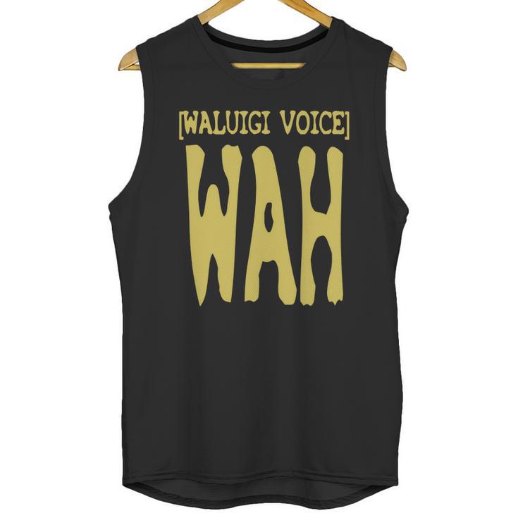 Waluigi Voice Shirt Unisex Tank Top