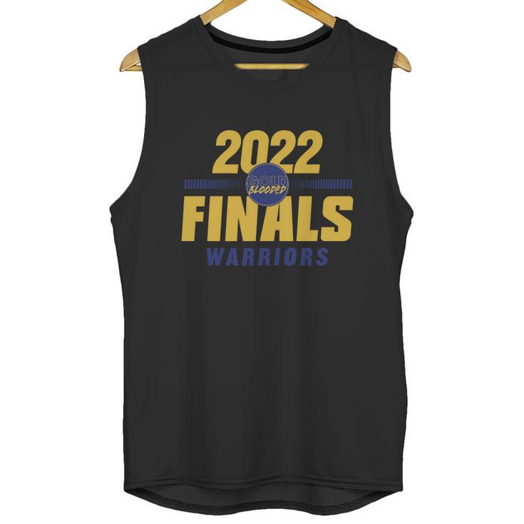 Warriors Finals 2022 Basketball Gold Blooded Warriors Unisex Tank Top