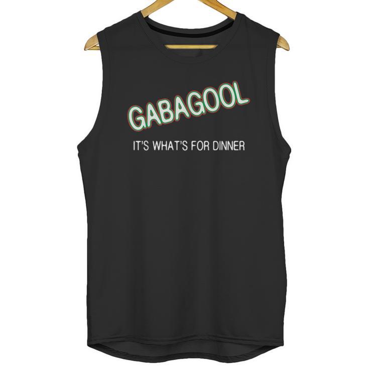 I Will Have The Gabagool Its Whats For Dinner Funny Unisex Tank Top