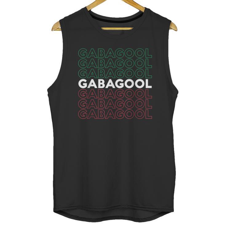 I Will Have The Gabagool Pizza Retro Unisex Tank Top