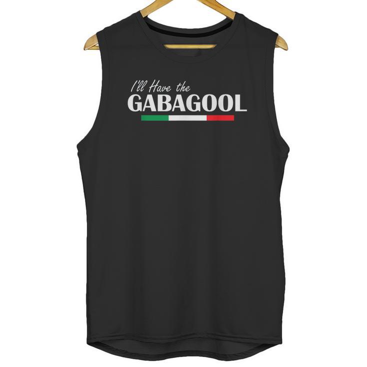 I Will Have The Gabagool Retro Unisex Tank Top