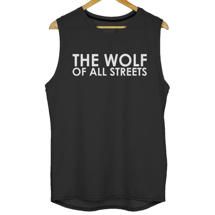 The Wolf Of All Streets Classic Logo Unisex Tank Top