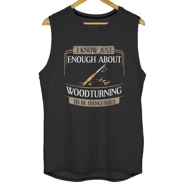 Woodturner Lathe Tools Project Woodturning Unisex Tank Top