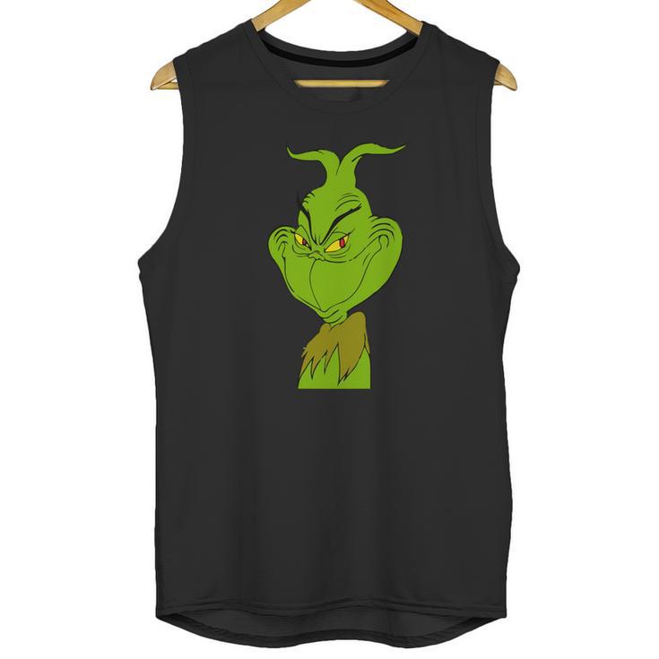 Wry Smile Grinch Unisex Tank Top