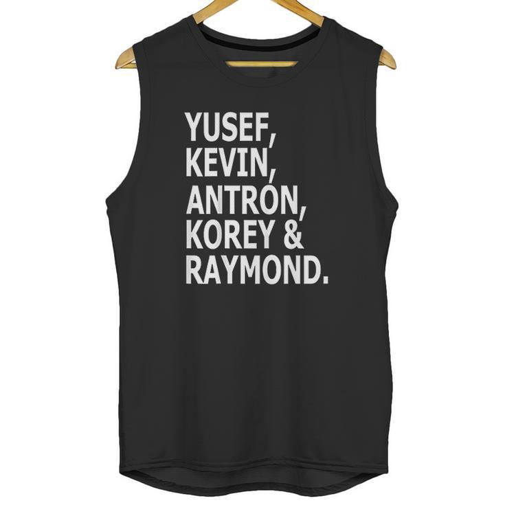 Yusef Kevin Antron Korey And Raymond Unisex Tank Top