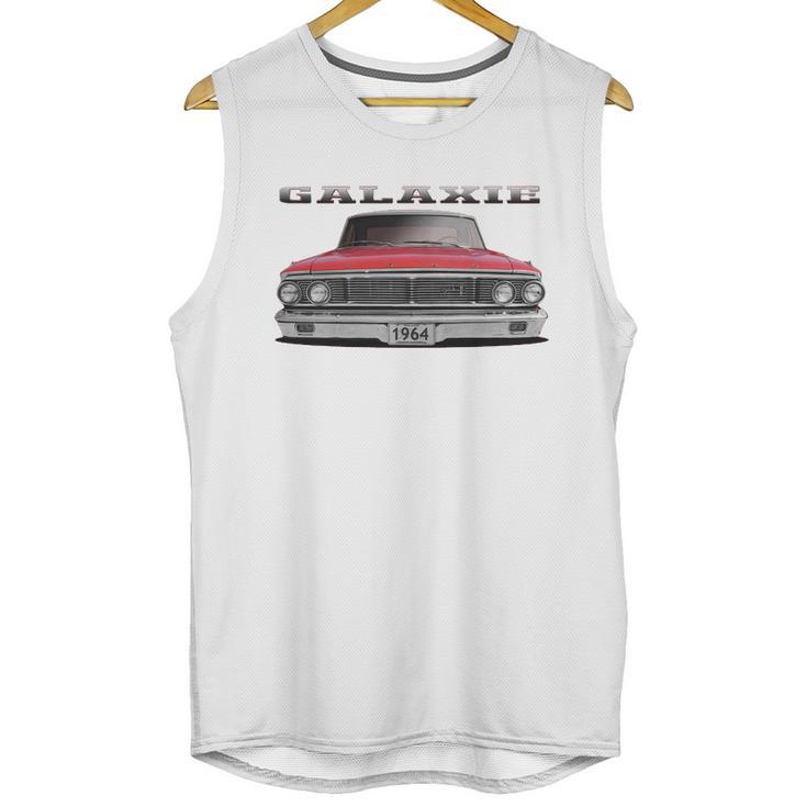 1964 Ford Galaxie Red Two Sided Unisex Tank Top