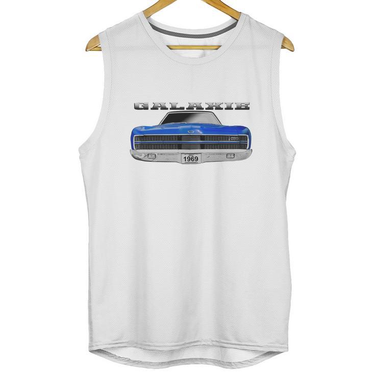 1969 Ford Galaxie Ltd Two Sided Blue Unisex Tank Top