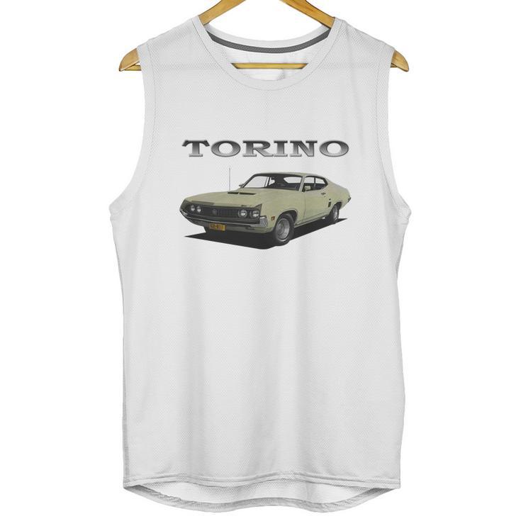 1970 Ford Torino Cream Unisex Tank Top