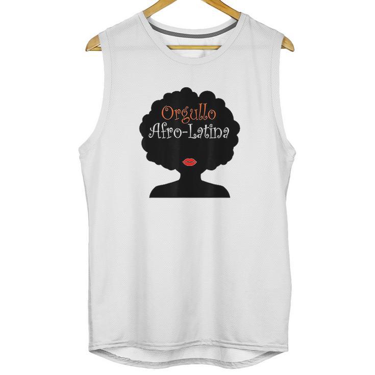 Afro Latina Proud Latinx Orgullo Black Spanish Unisex Tank Top